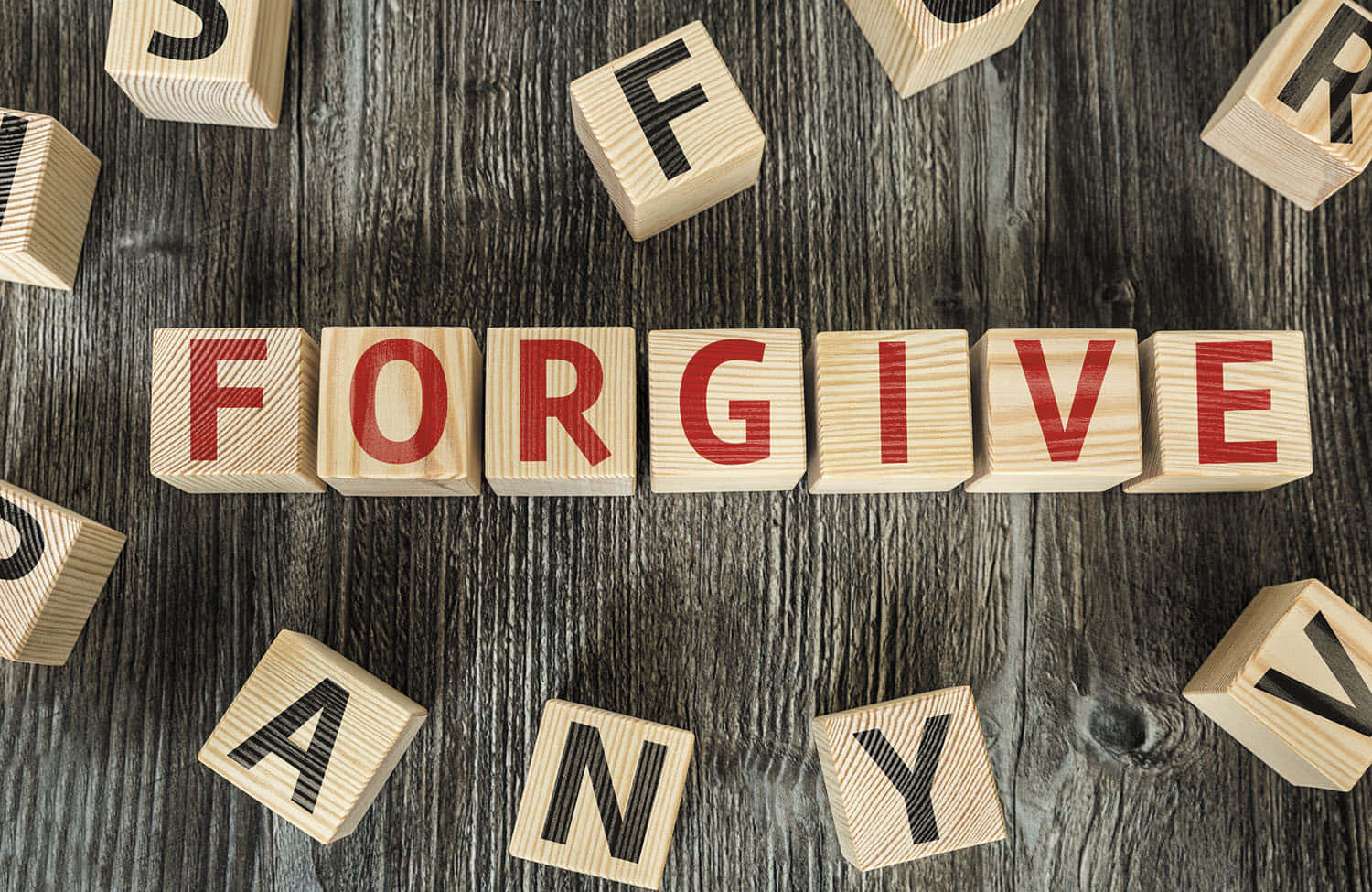 "It's never too late to forgive."