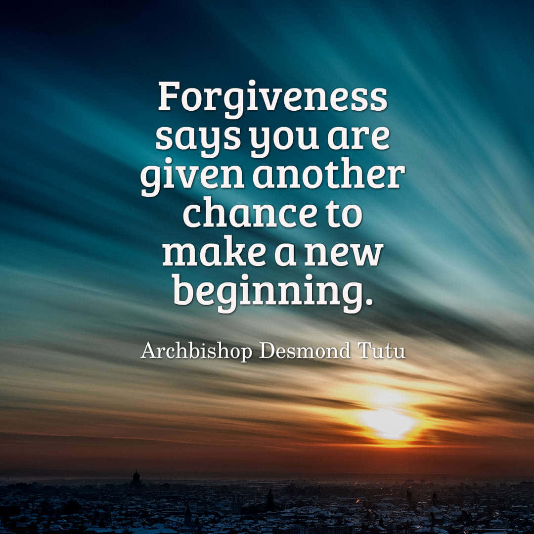 "The power of forgiveness"