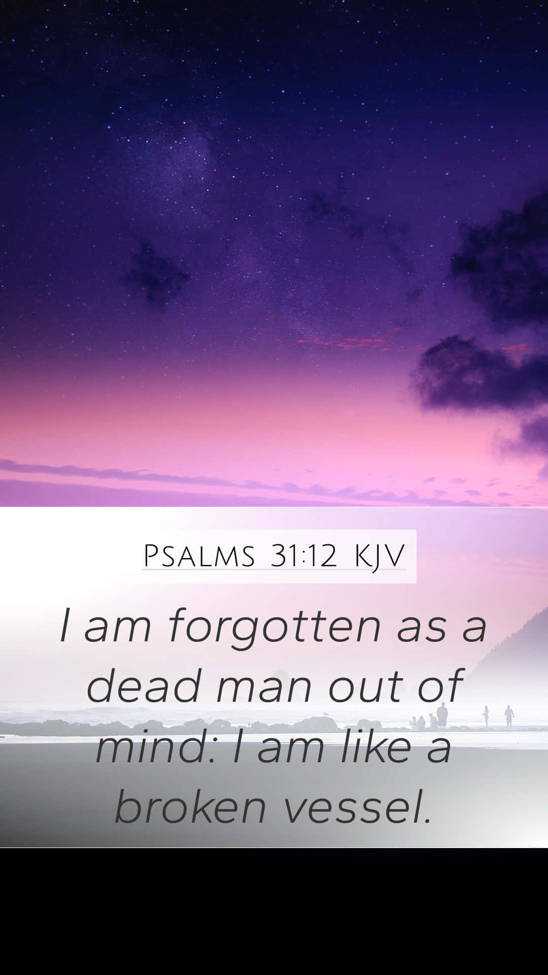 Forgotten Verse From Psalms Wallpaper