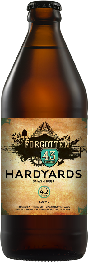 Forgotten43 Hardyards Beer Bottle PNG