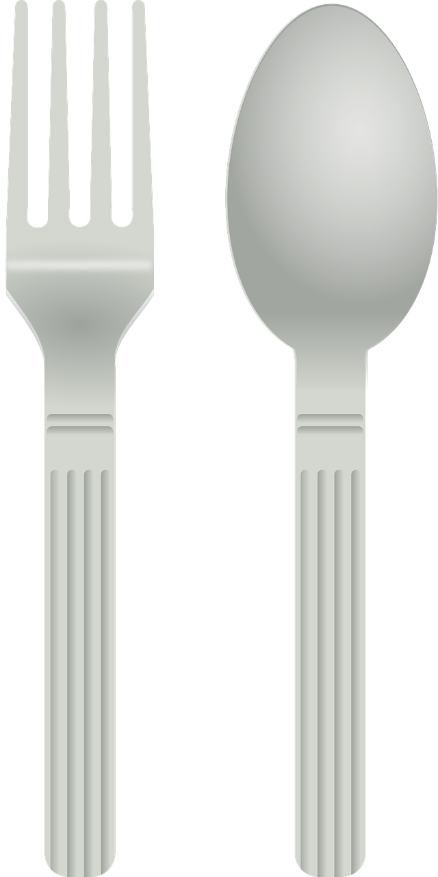 Forkand Spoon Set Graphic PNG