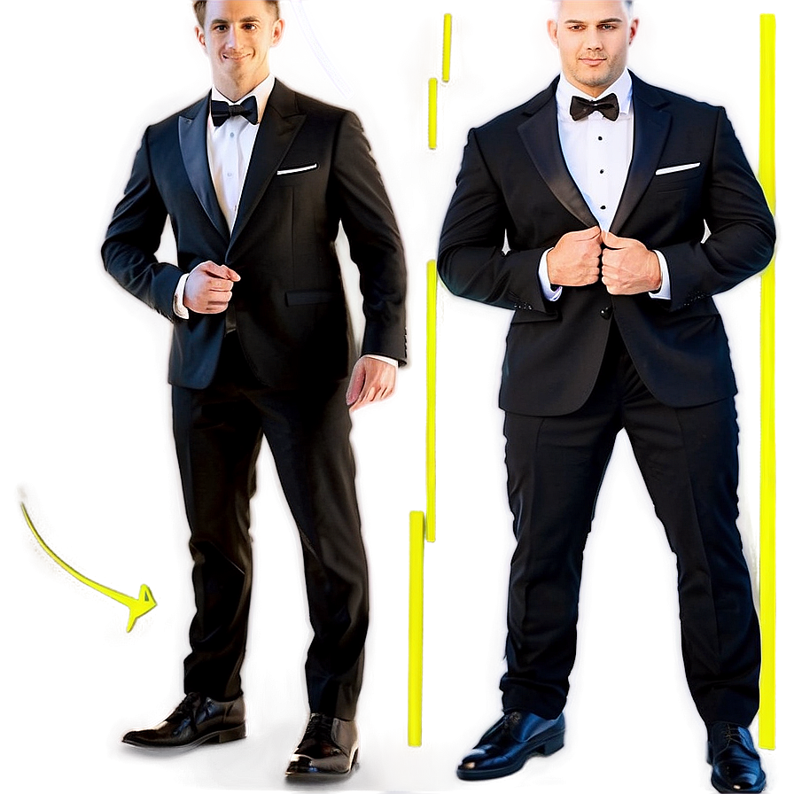 Formal Black Tie Dress Code Png Kki PNG