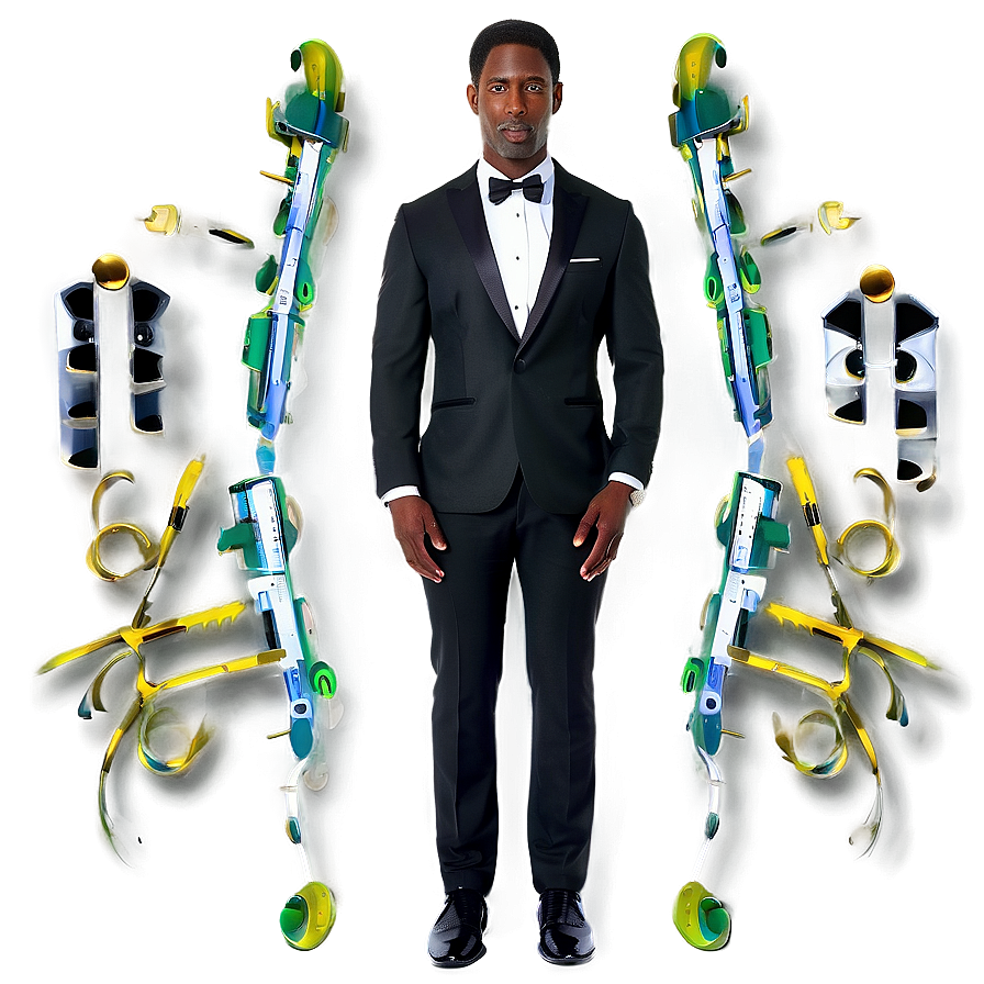 Formal Black Tie Dress Code Png Omk34 PNG