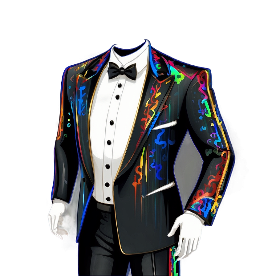 Formal Event Tuxedo Png 05242024 PNG
