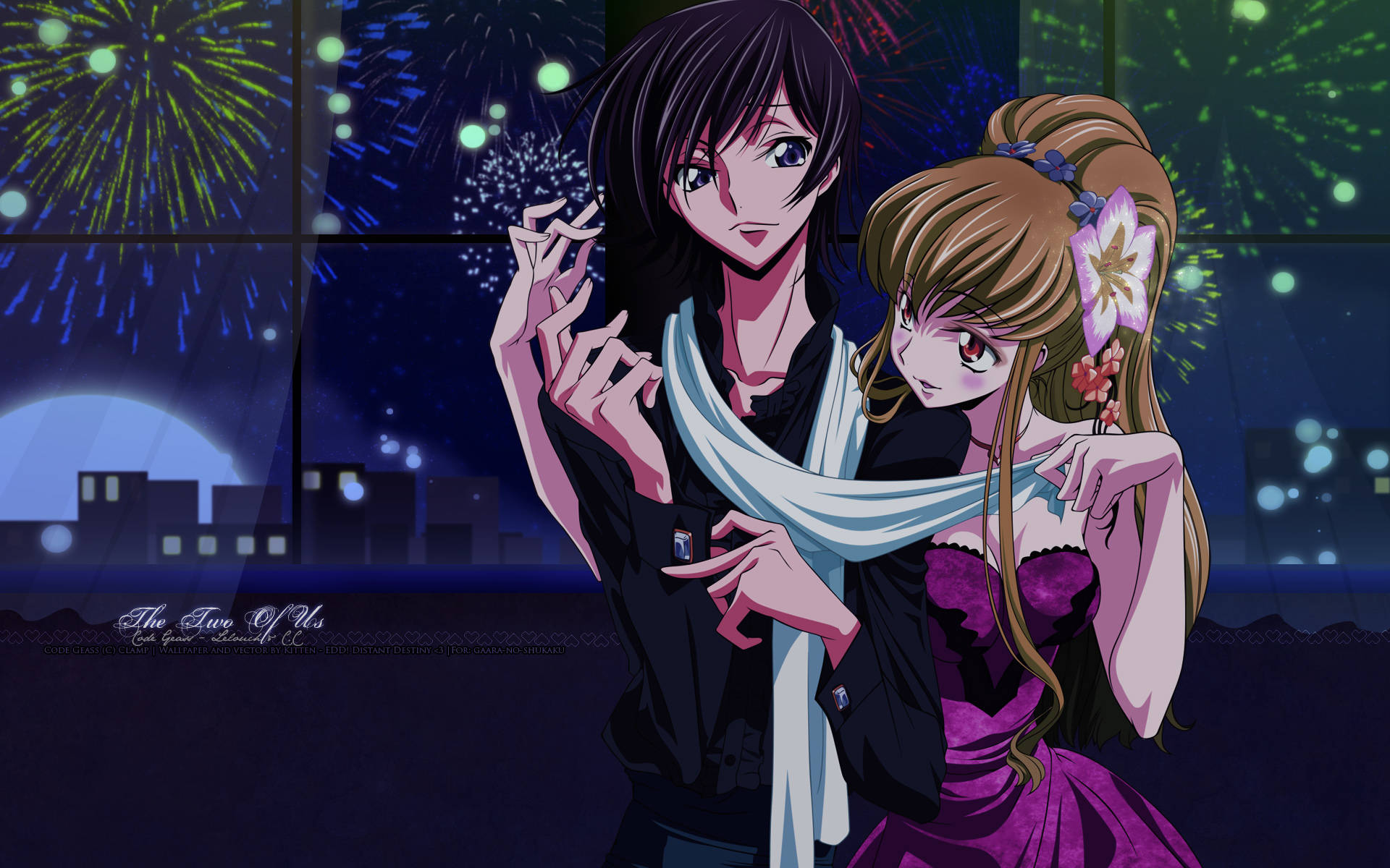 Formal Night With Lelouch Lamperouge Wallpaper