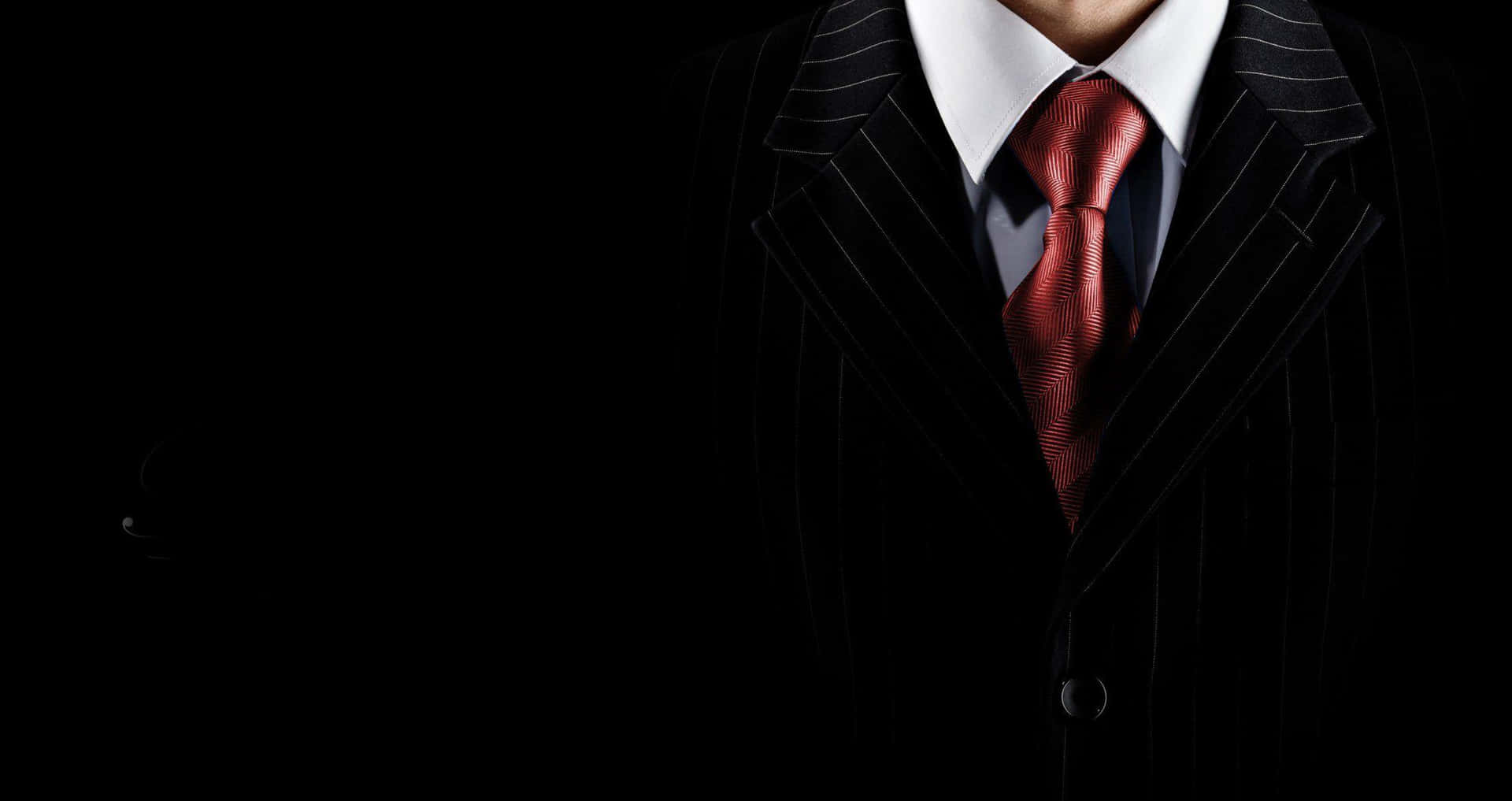 Formal Suit With Necktie Wallpaper