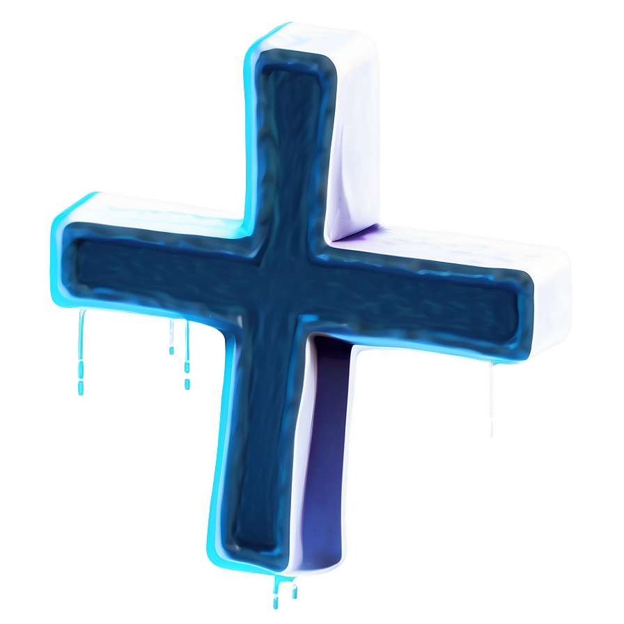 Formed Cross Outline Png Pbb PNG