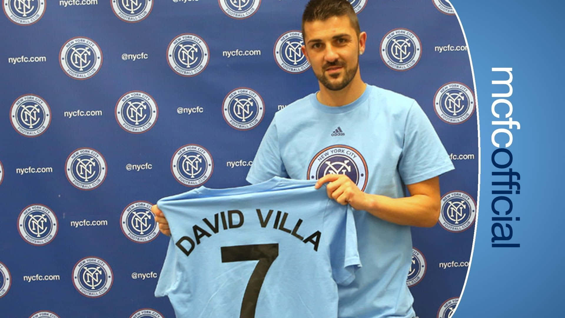 Tidligere New York City FC spanske fodboldspiller David Villa Wallpaper