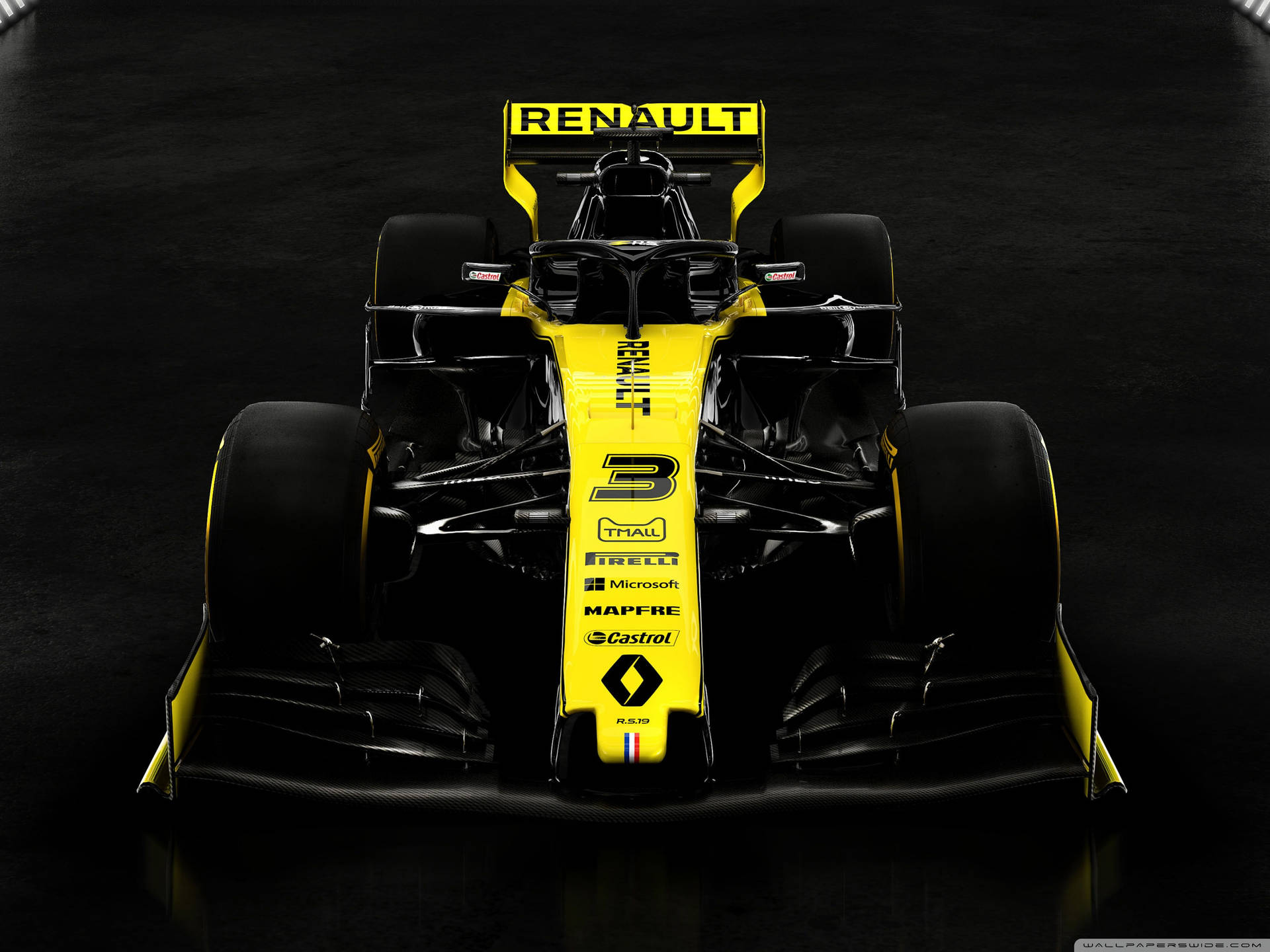 Formel1 2019 Renault F1 Porträtt Wallpaper