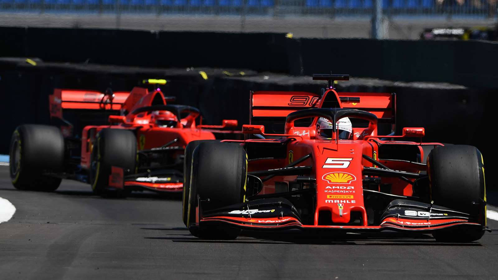 Vettel Ferrari Formula 1 2019 Wallpaper