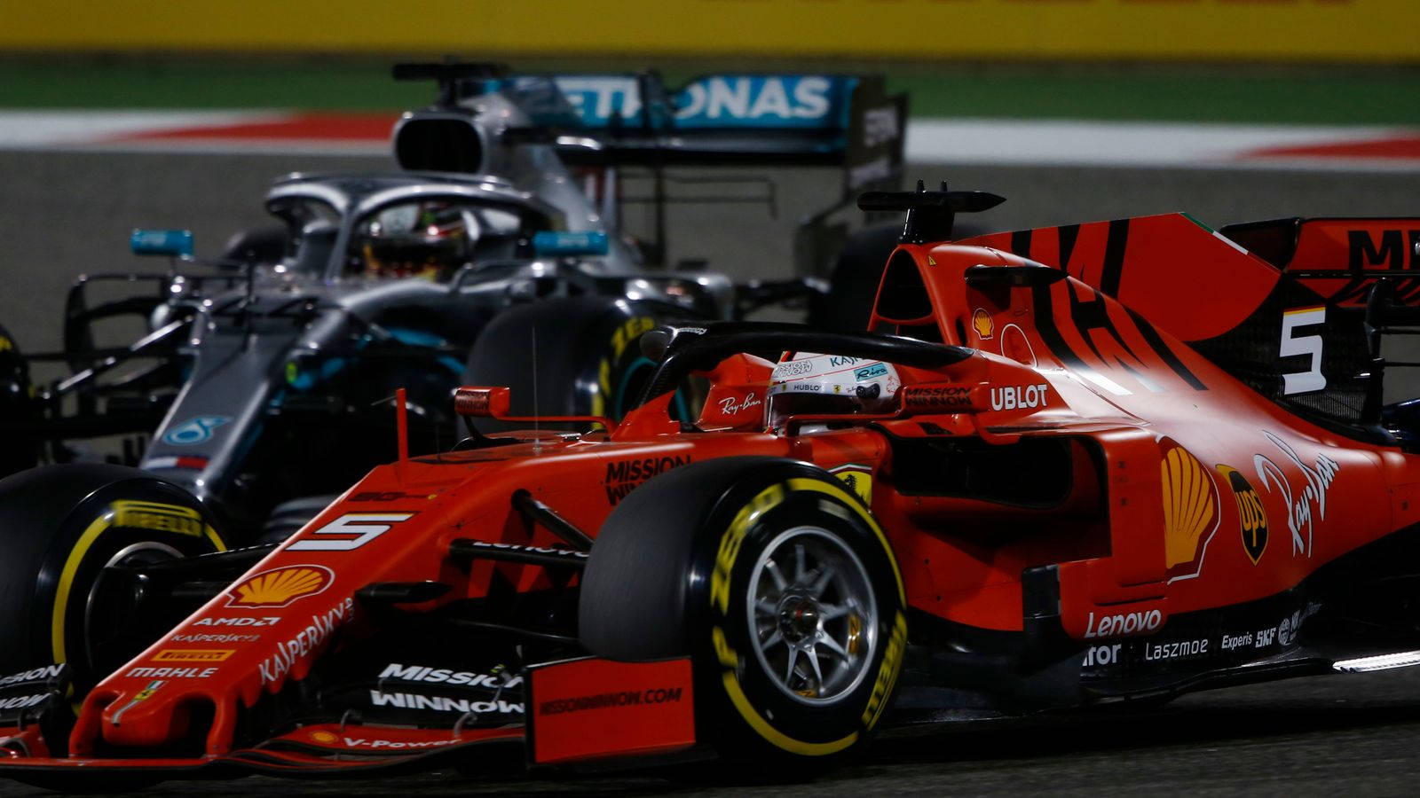 Lewis Hamilton, Vinder af Formel 1 Mesterskabet 2019 Wallpaper