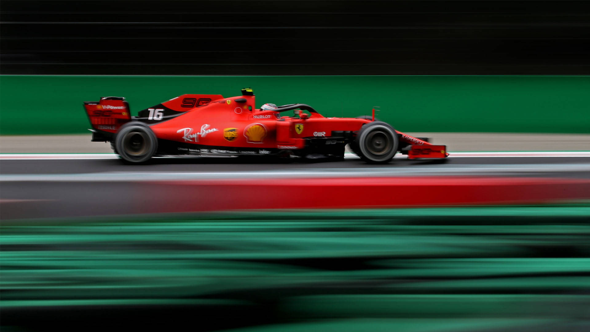 Formel1 2019 Ferrari F1 In Monza Wallpaper