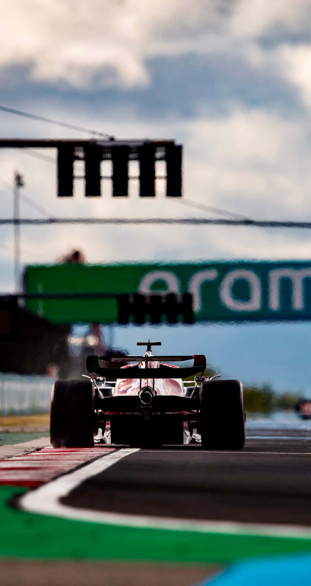 F1-løb på farten Wallpaper