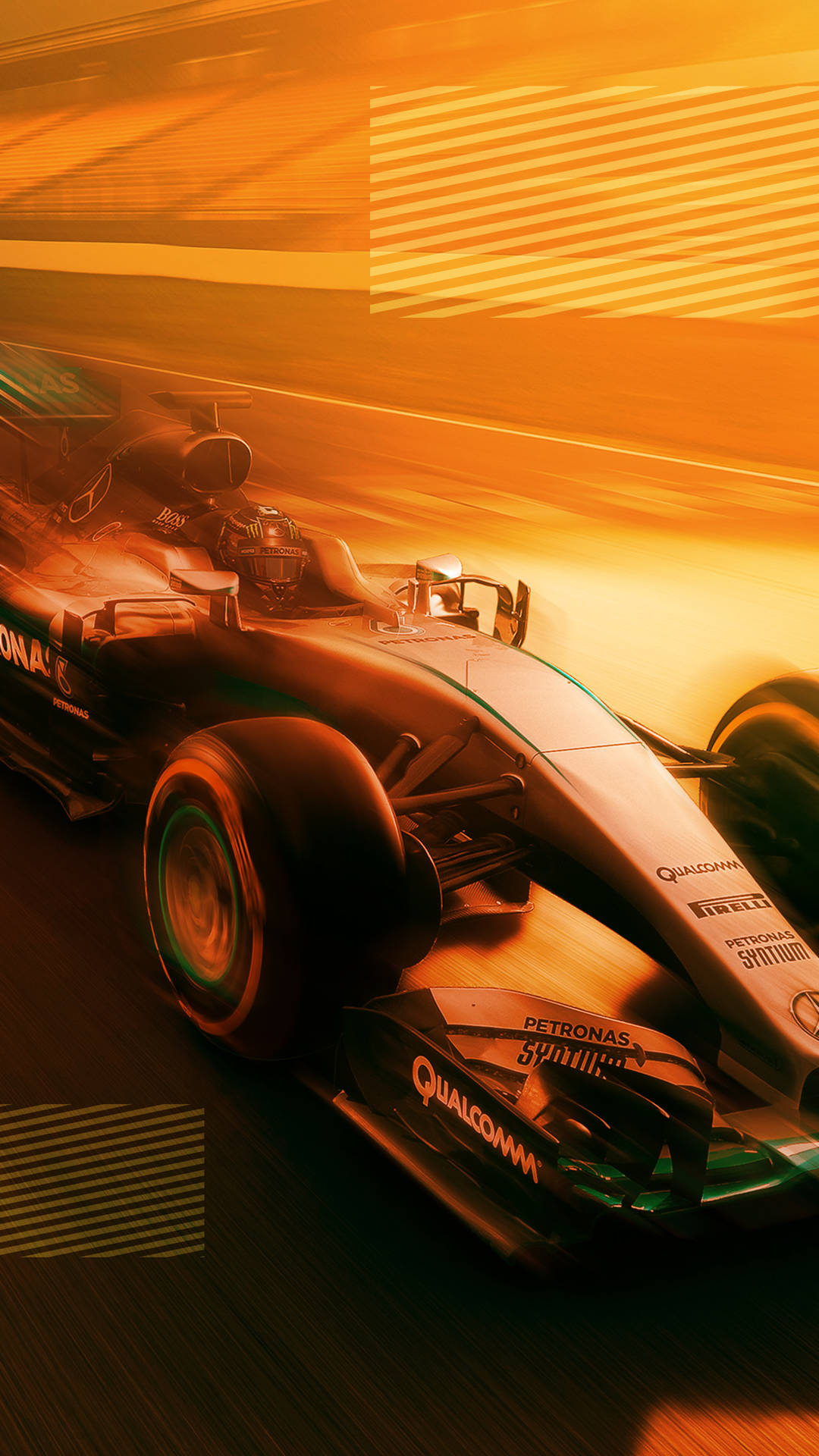 Formula One 4K Car iPhone Wallpaper