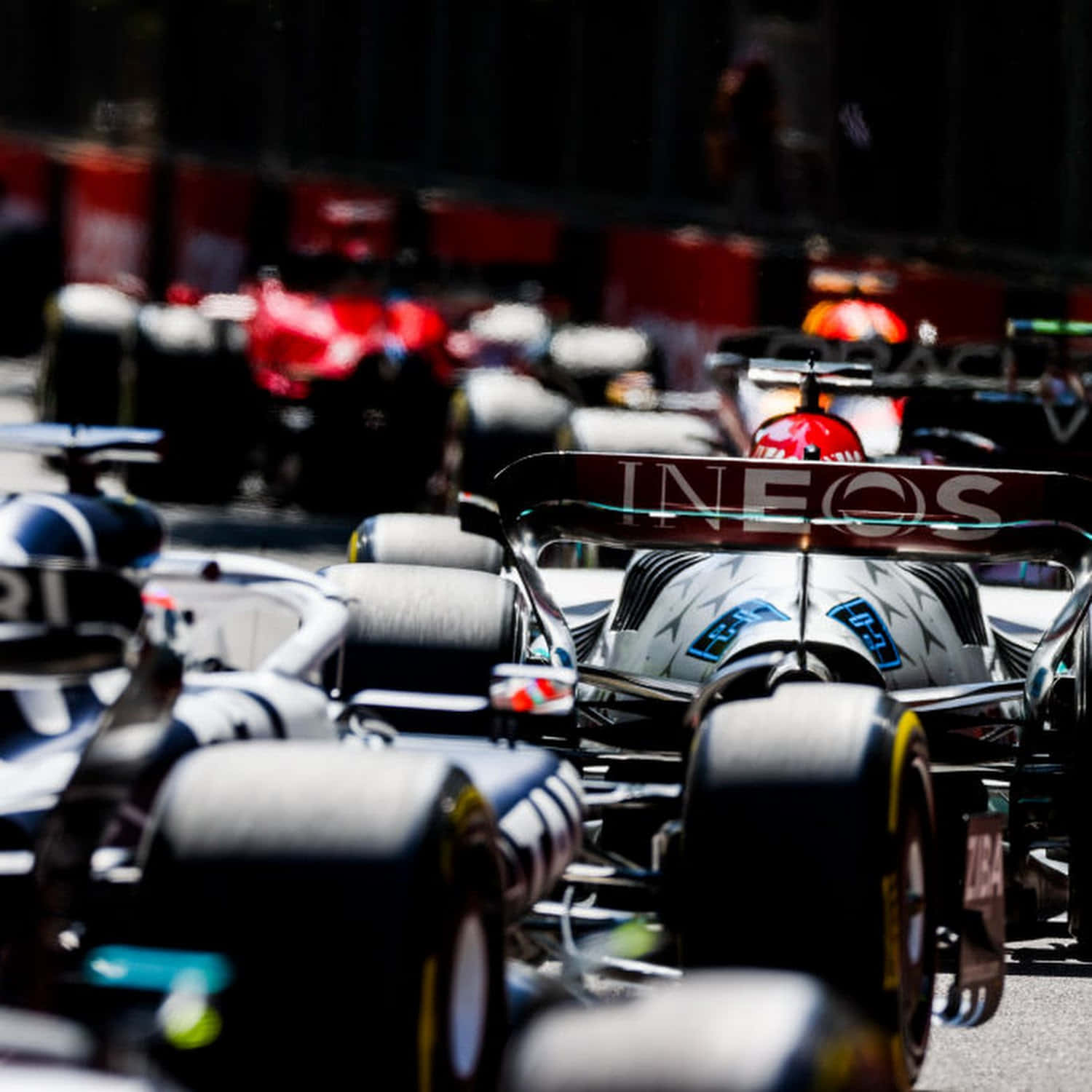 Estrellade La Fórmula Uno Lewis Hamilton. Fondo de pantalla