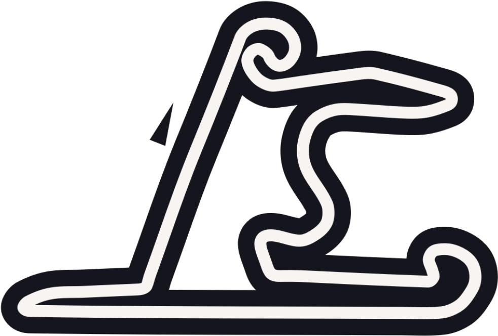 Download Formula1 Track Outline Silverstone Circuit U K | Wallpapers.com