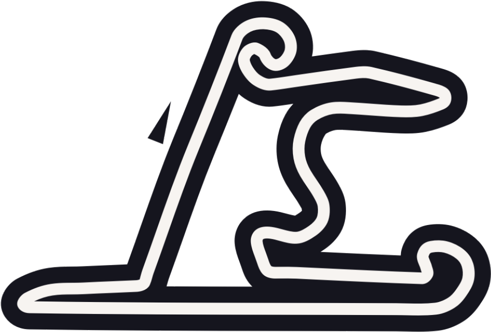 Formula1 Track Outline Silverstone Circuit U K PNG