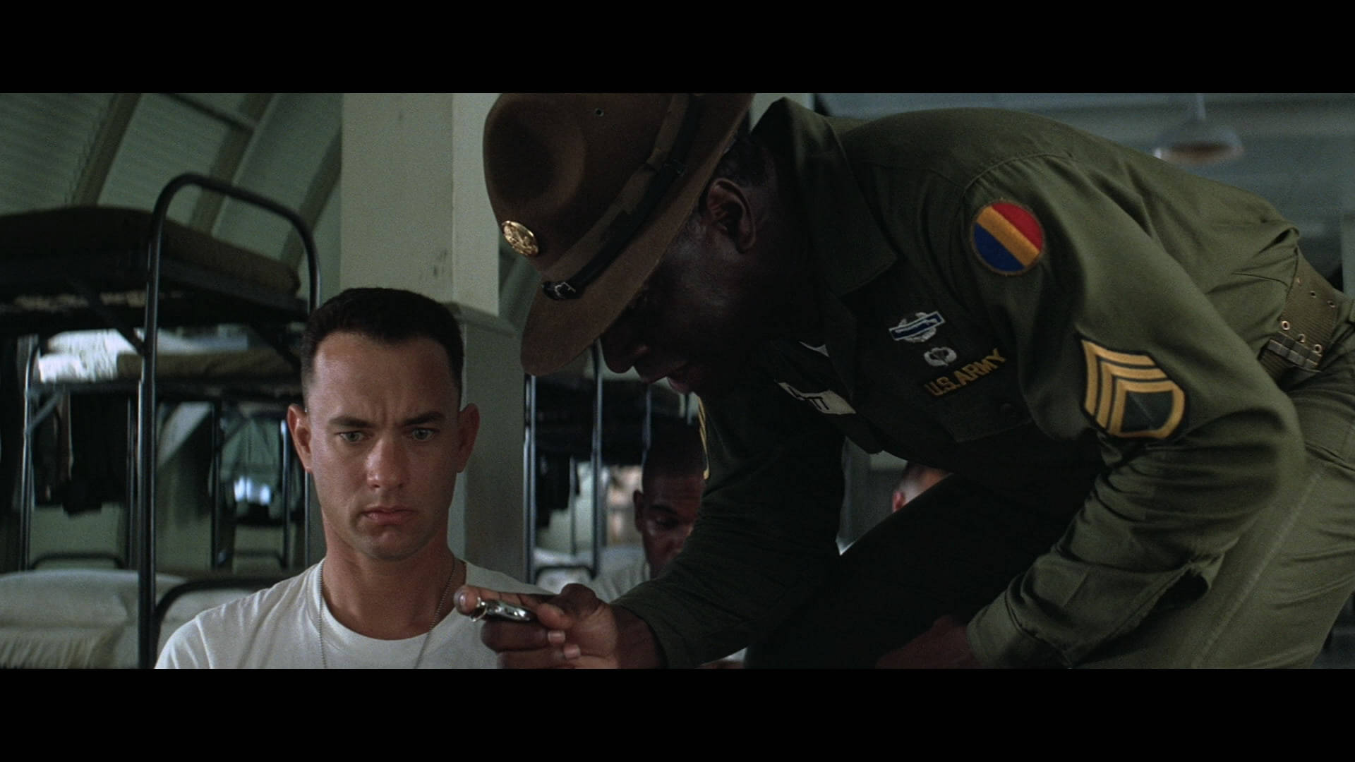 Forrest Gump With Drill Sergeant Wallpaper
