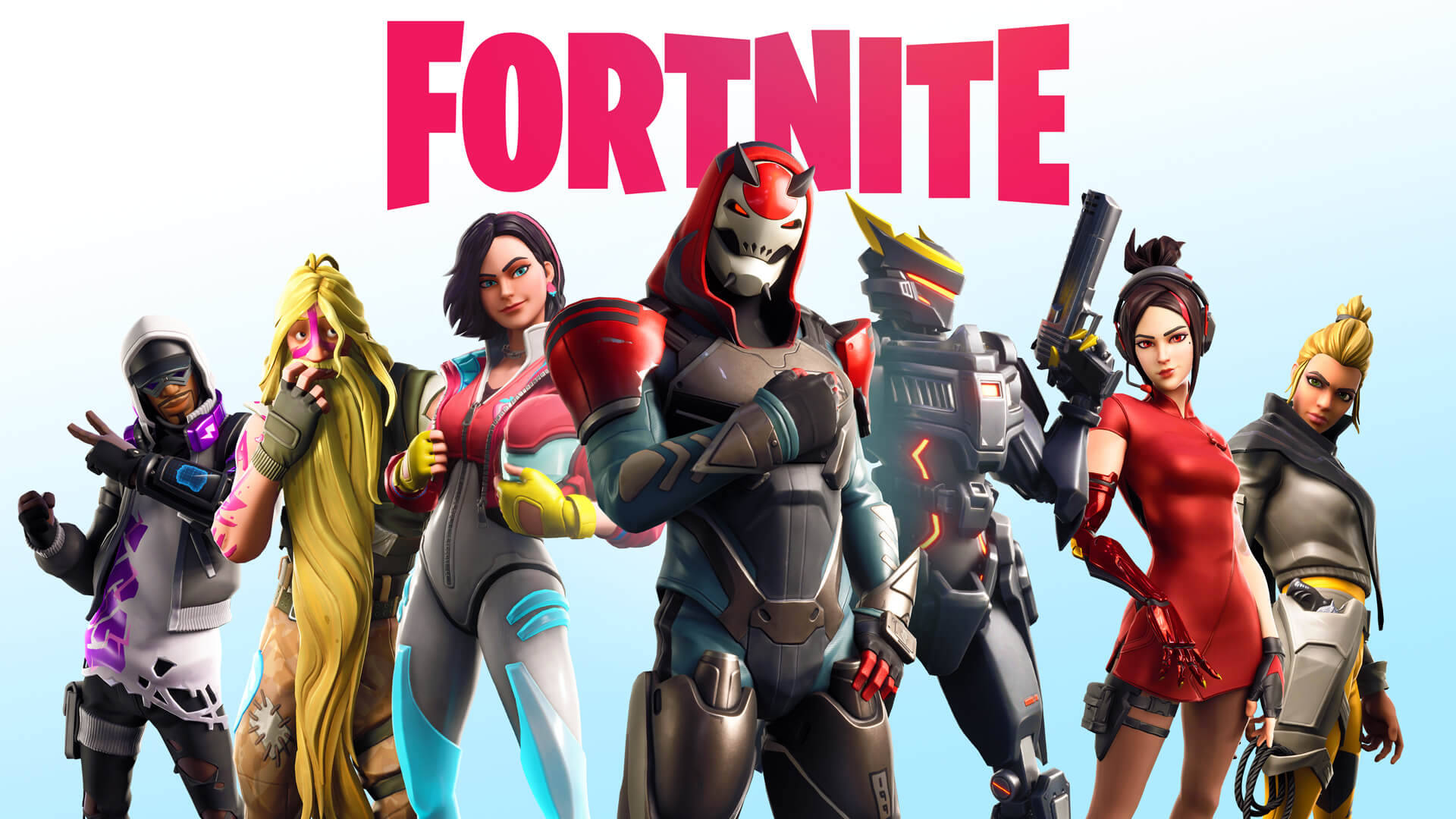 Explore the Battle Royale World of Fortnite in HD Wallpaper