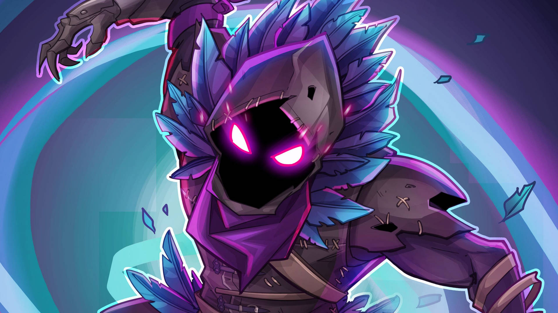 Fortnite 2560x1440 Raven About To Attack Wallpaper