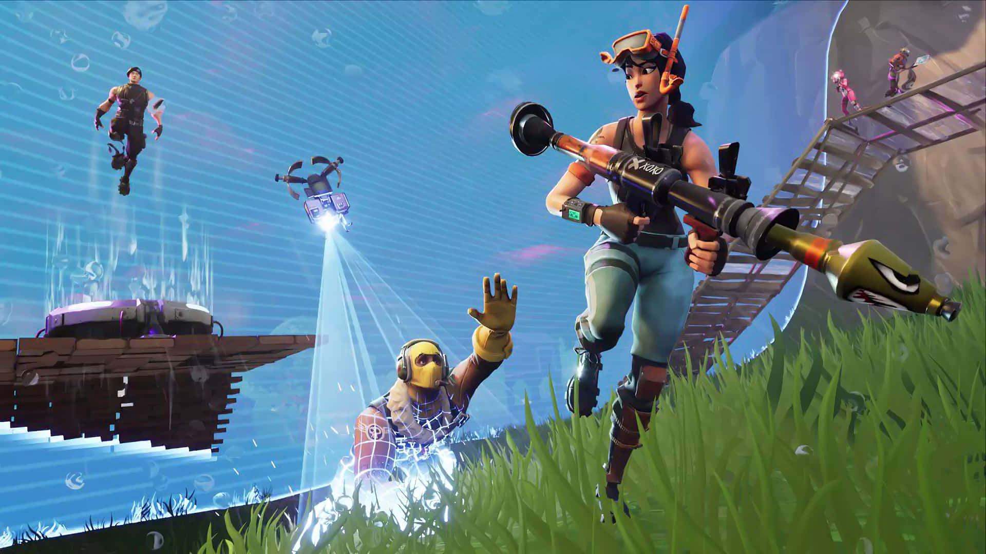 Fortnite Battle Royale Action-Packed Warzone