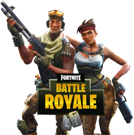 Fortnite Battle Royale Characters With Weapons PNG