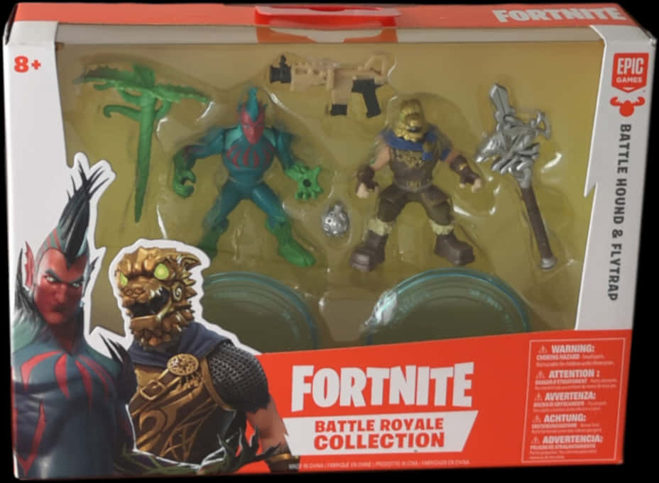 Fortnite Battle Royale Collection Figures Packaging PNG