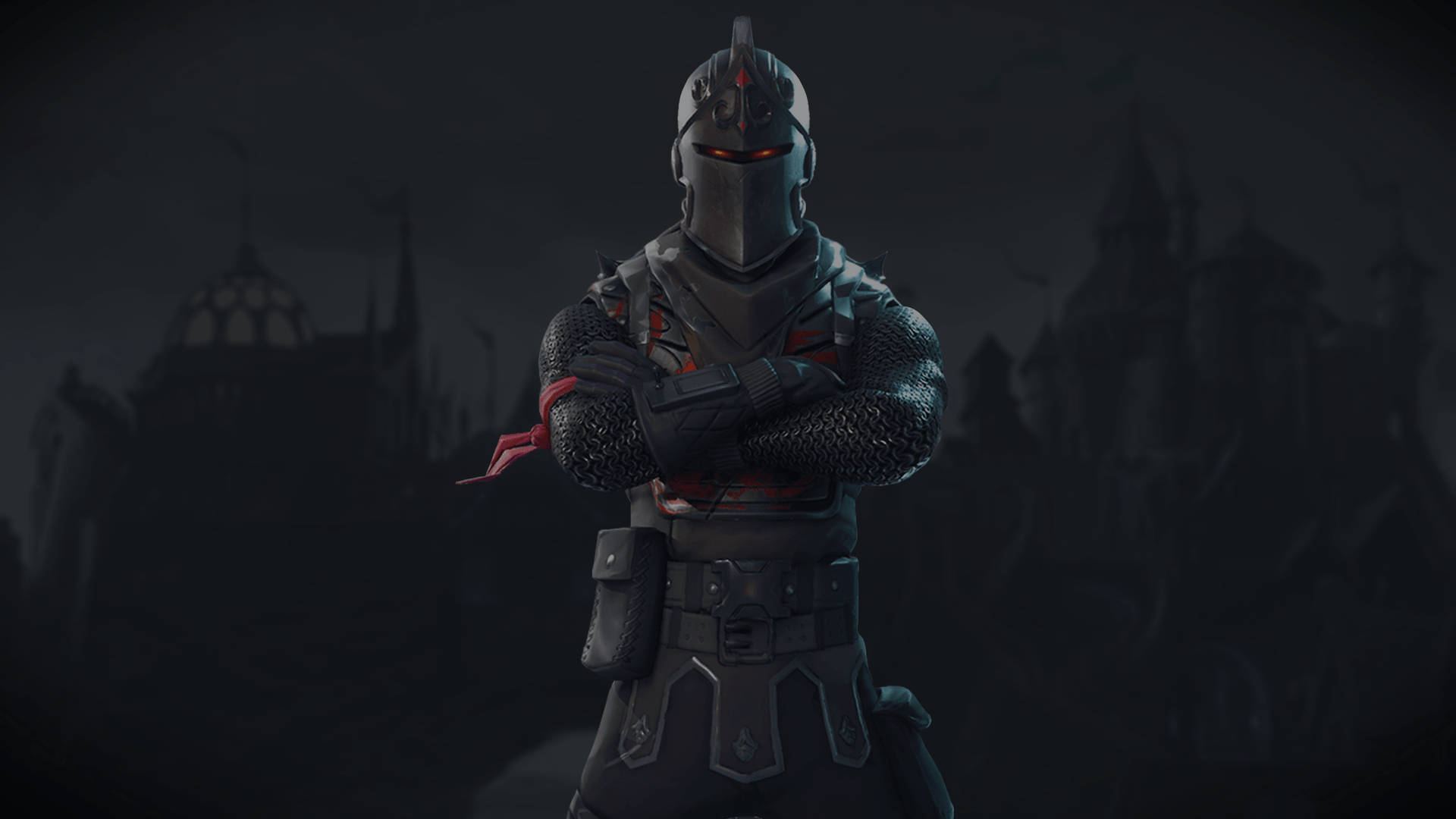 Strike fear in the heart of your enemies with the Black Knight! Wallpaper