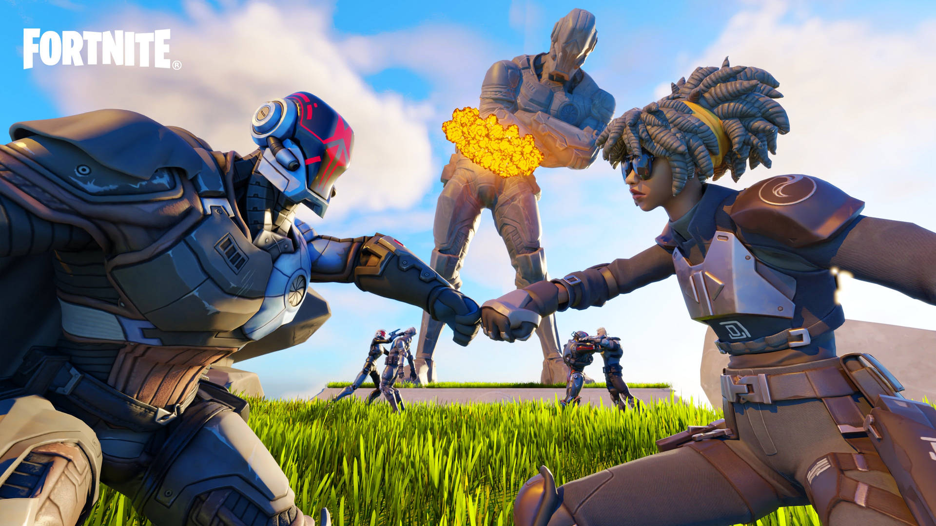Fortnite - A New Game For Android And Ios Wallpaper
