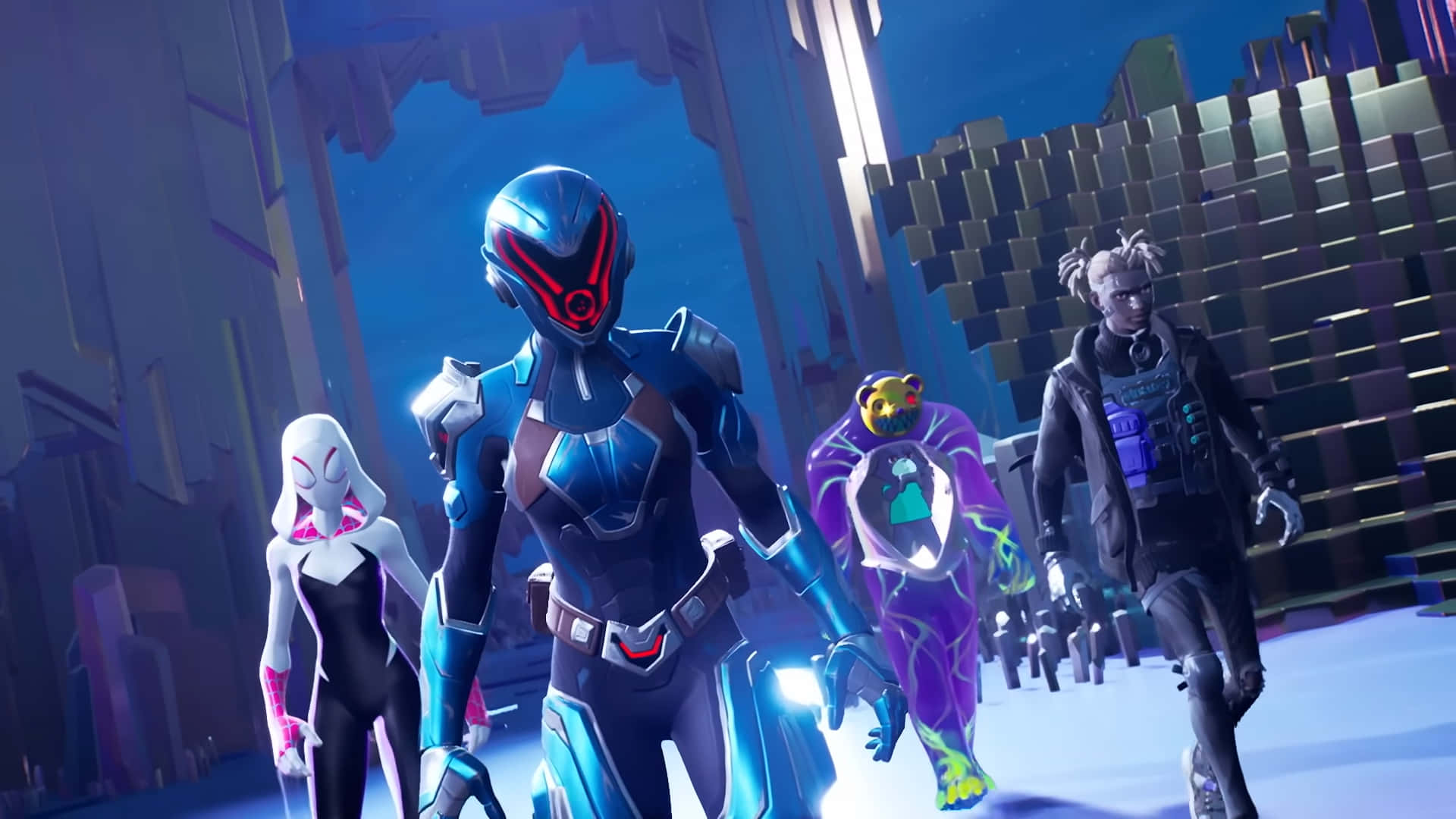 Experience Epic Adventures in Chapter 3 Season 1 of Fortnite Wallpaper