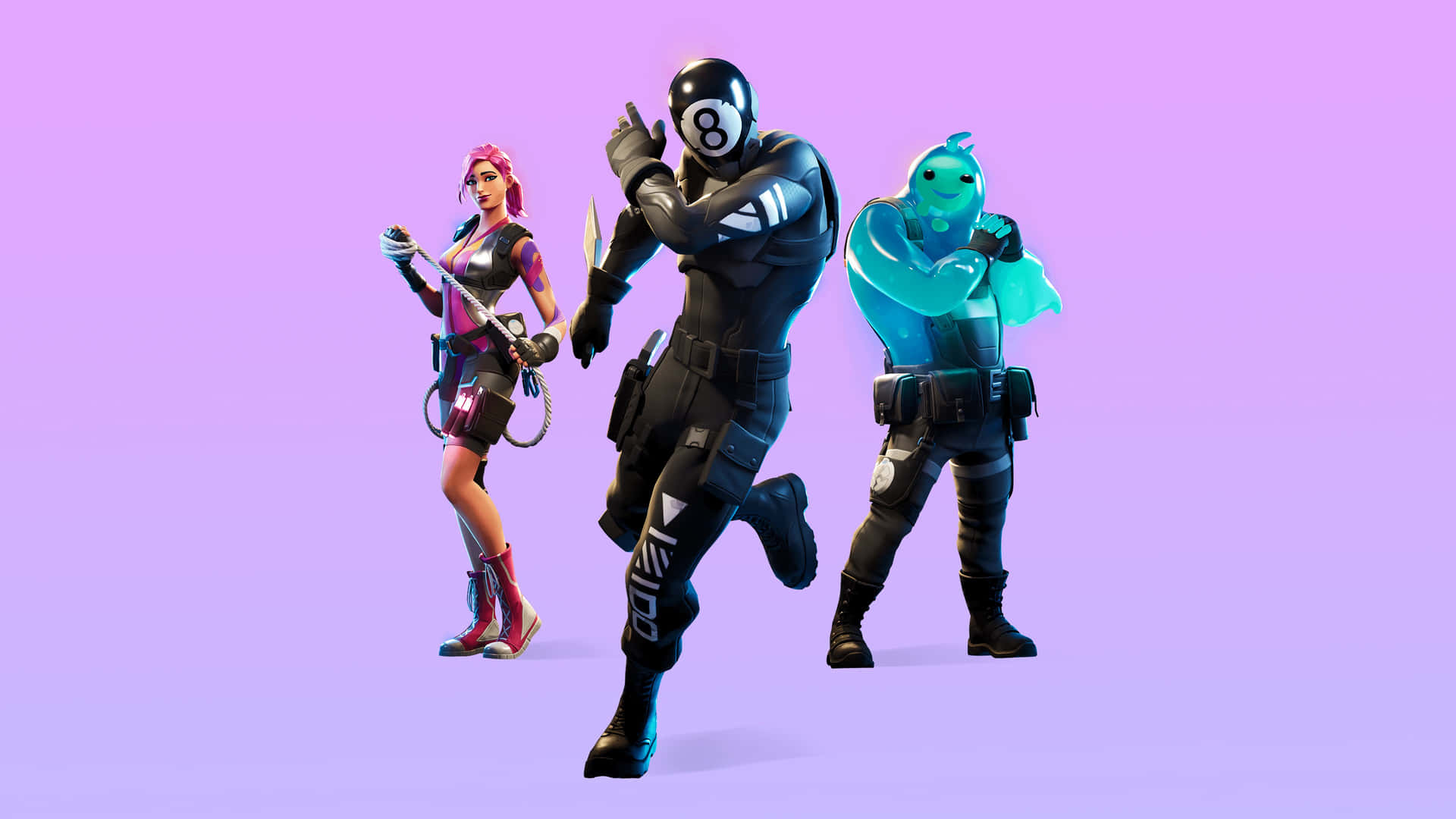 Fortnite Chapter2 Characters Showcase Wallpaper