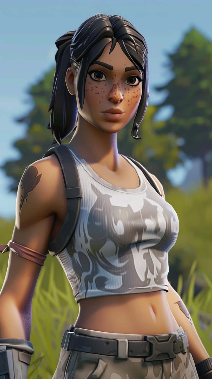 Fortnite Character Ramirez Camouflage Outfit P F P Wallpaper
