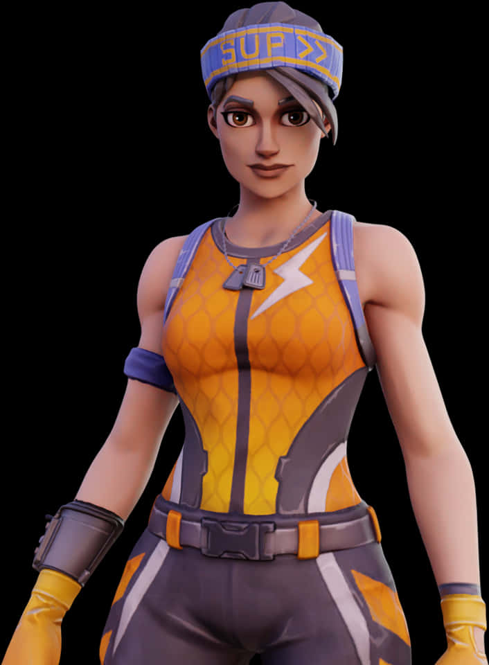 Fortnite Character Sparkplug Skin PNG