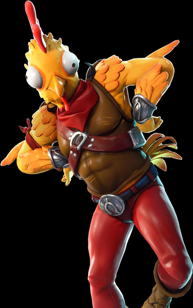 Fortnite Chicken Skin Character PNG