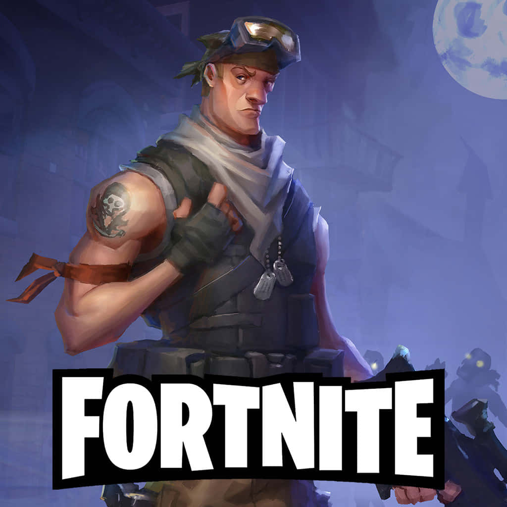 Fortnite - A Man In A Costume Holding A Gun