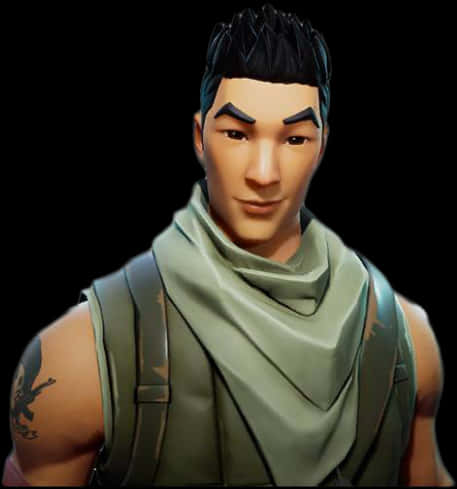 Download Fortnite Default Skin Portrait | Wallpapers.com