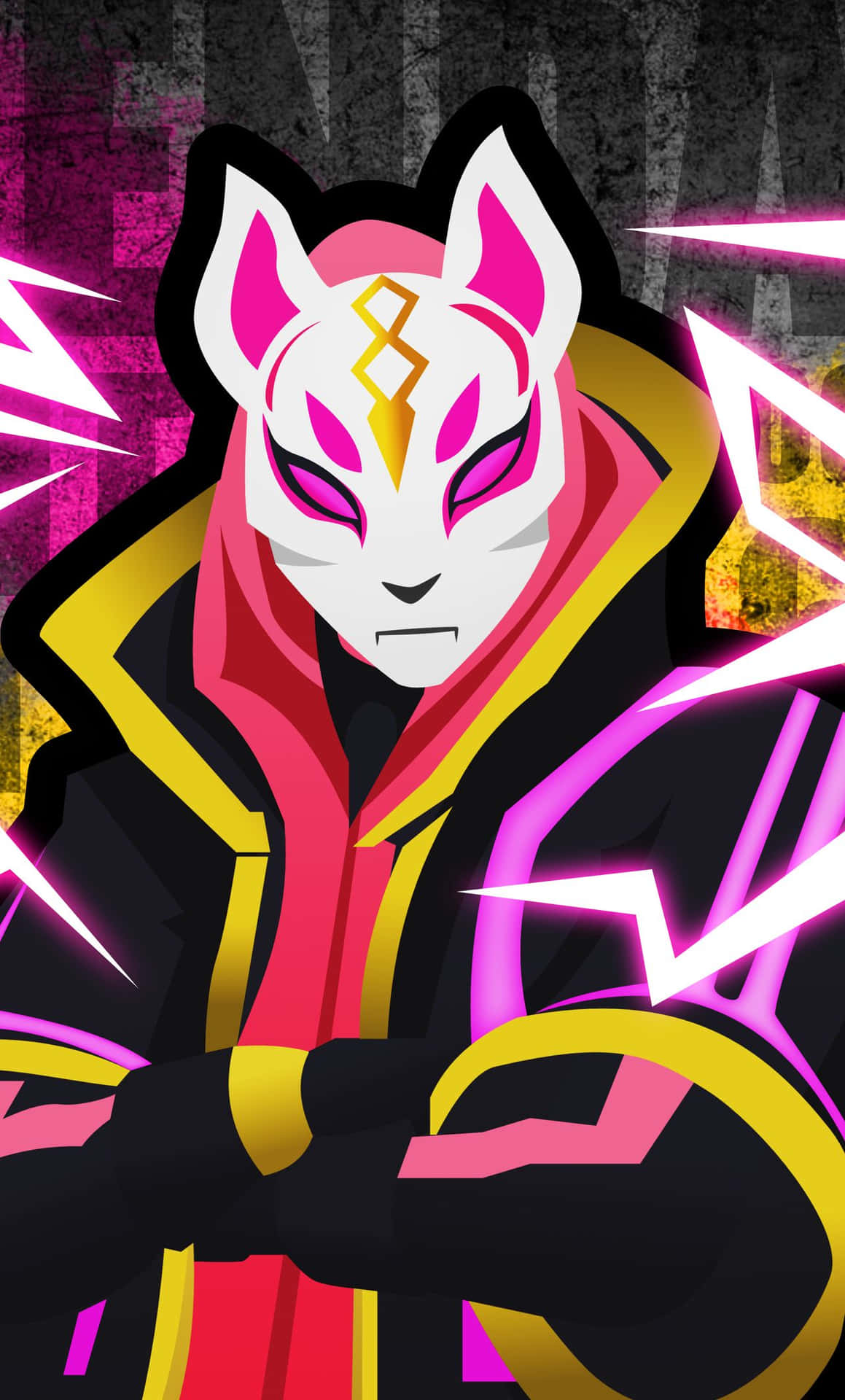 Be Cool In Battle: Fly With Fortnite's Drift Skin Wallpaper