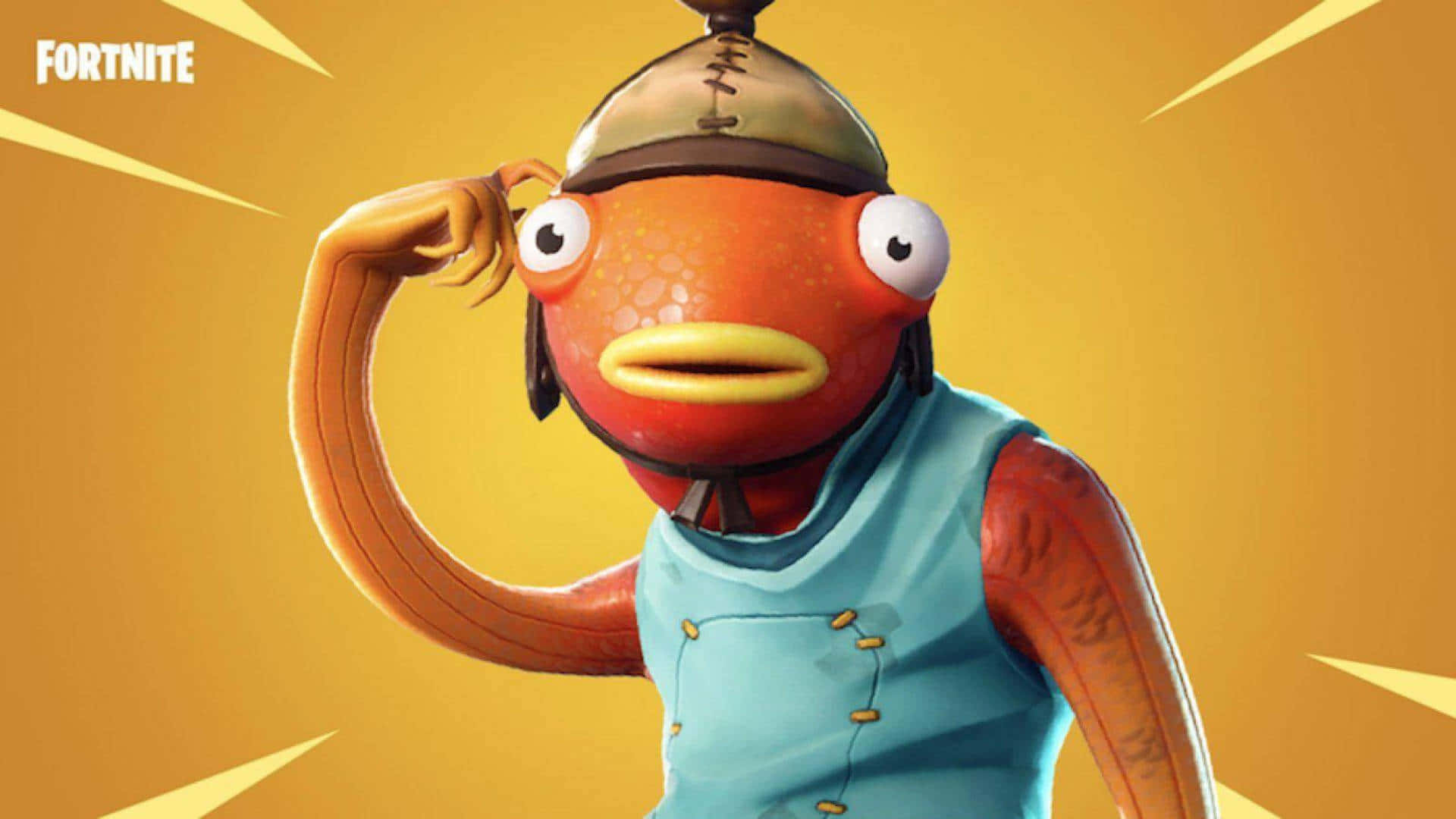 Check out Fortnite's cheeky new avatar, Fishstick Wallpaper