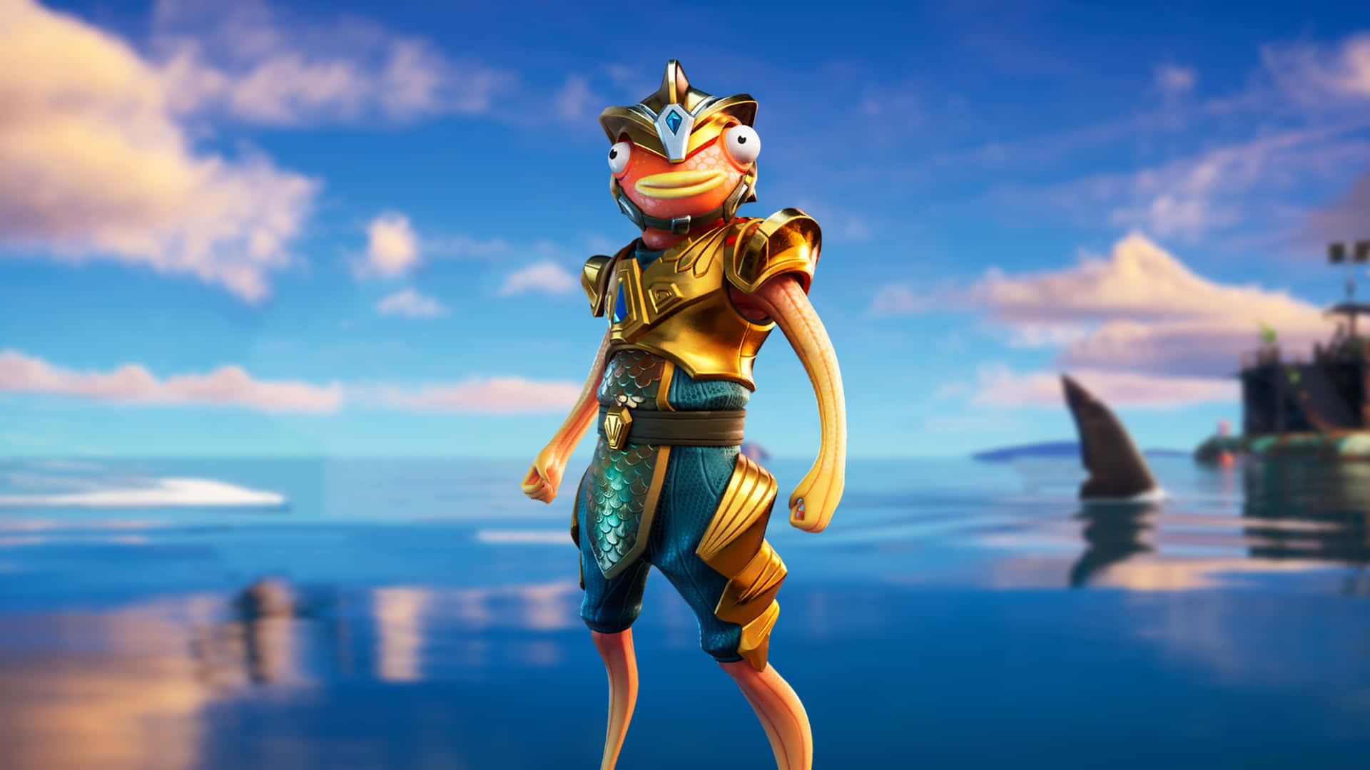 "Fishstick Is Ready To Prove That He's A Fortnite Master!" Wallpaper