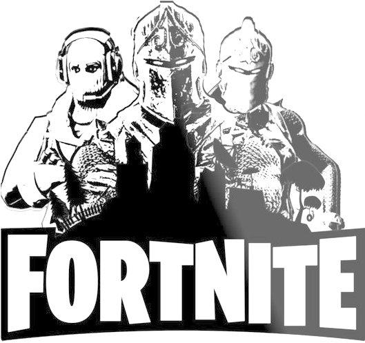 Fortnite Game Characters Logo PNG