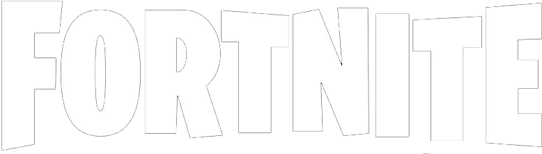 Fortnite Game Logo Text PNG