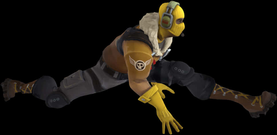Fortnite Hazard Agent Character Pose PNG