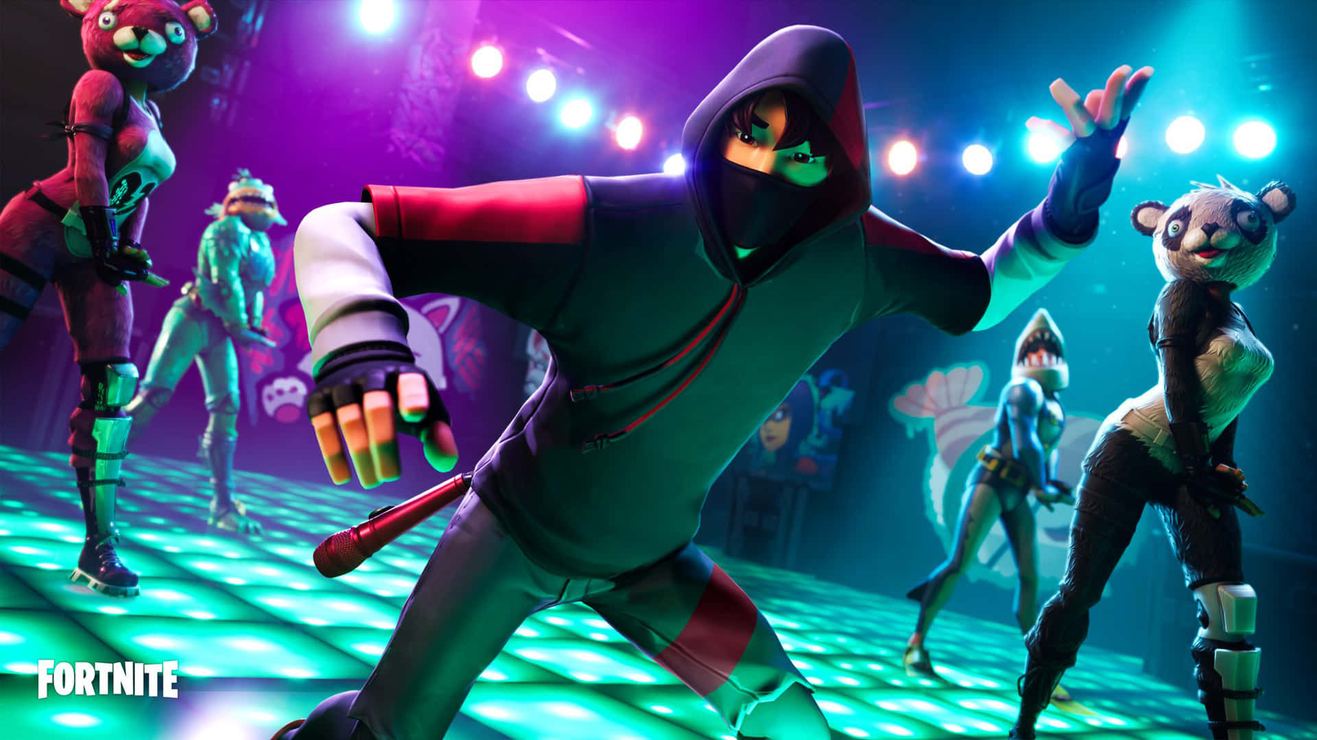 Get the stylish and exclusive Fortnite Ikonik Skin today Wallpaper