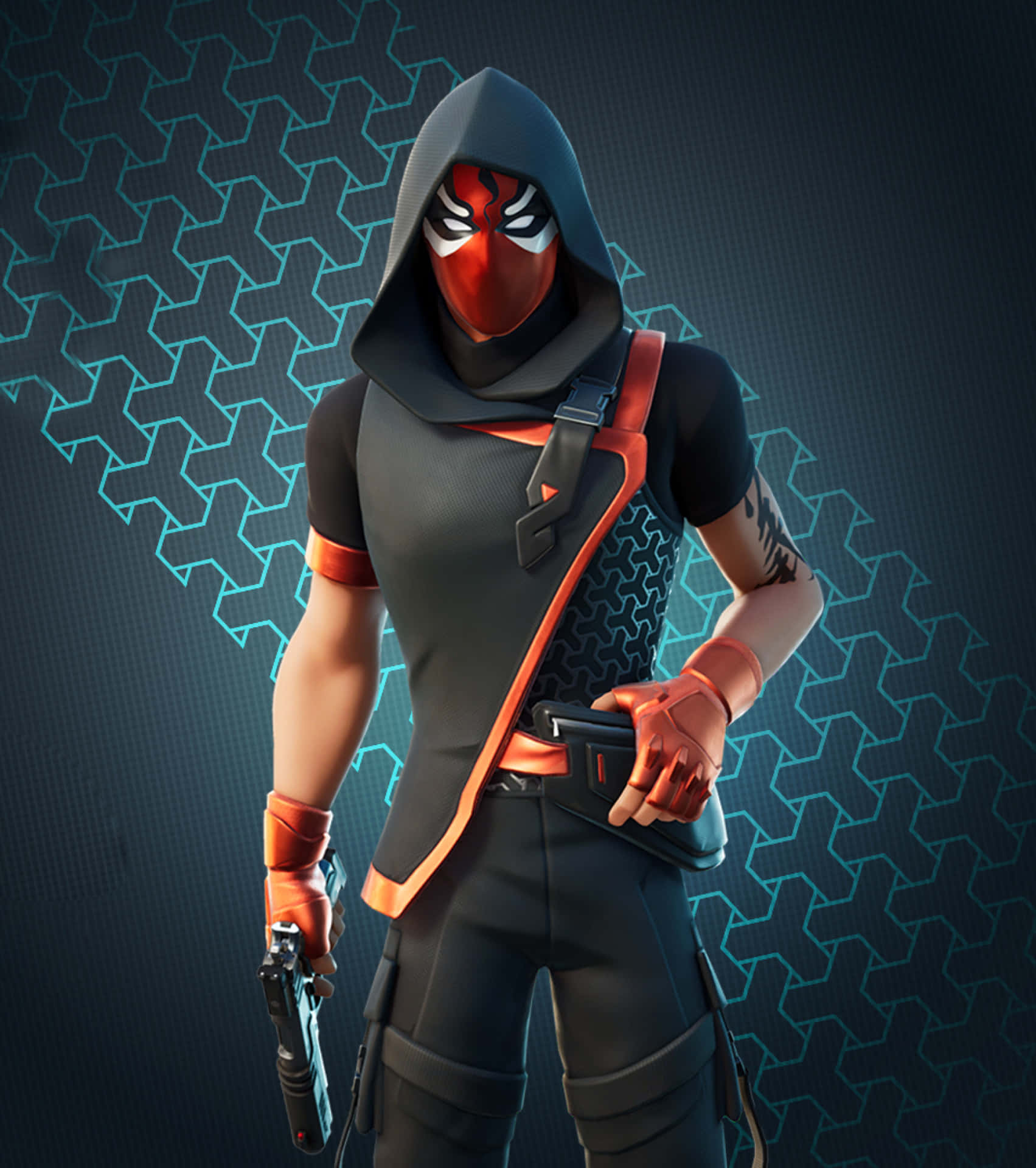 Get in the Game with the Fortnite Ikonik Skin Wallpaper