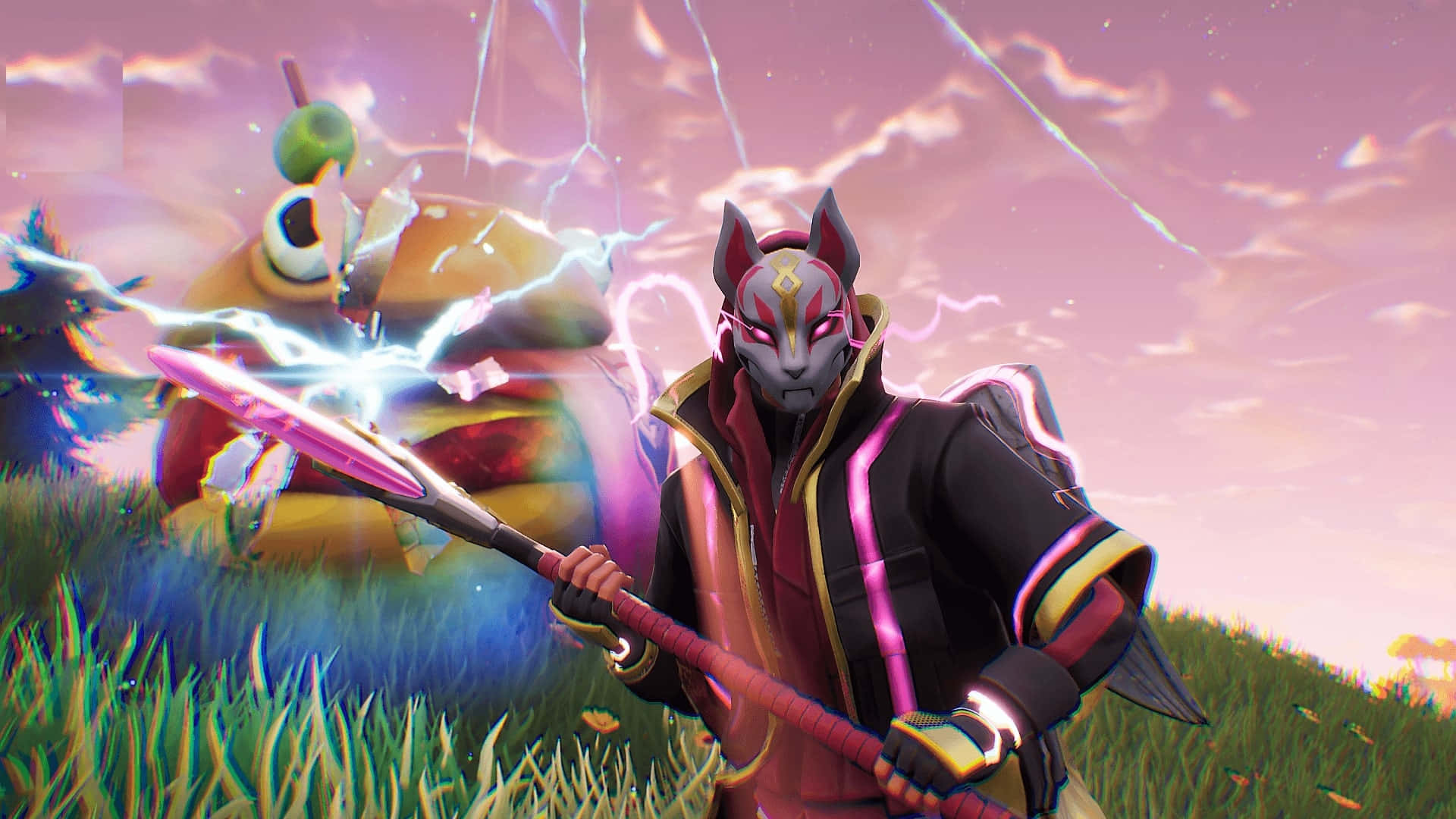 Have the Ultimate Fortnite Experience on Your Laptop Wallpaper