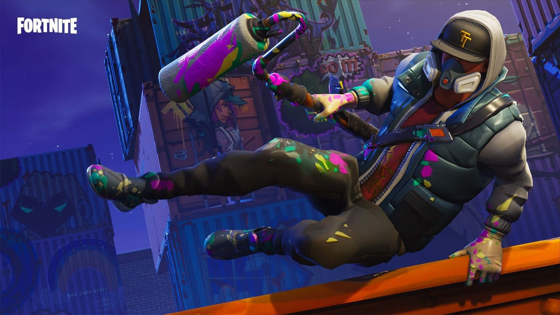 Get the most out of Fortnite with this premium laptop Wallpaper