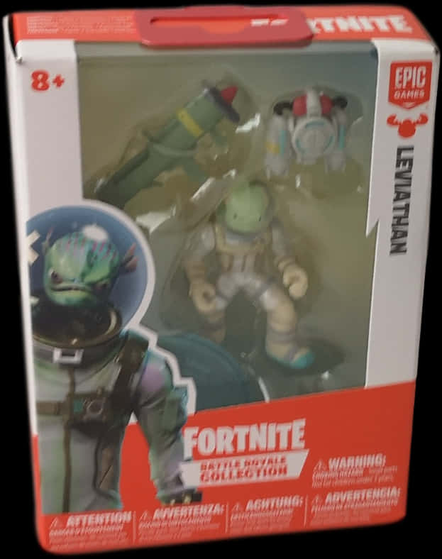 Fortnite Leviathan Action Figure Packaged PNG