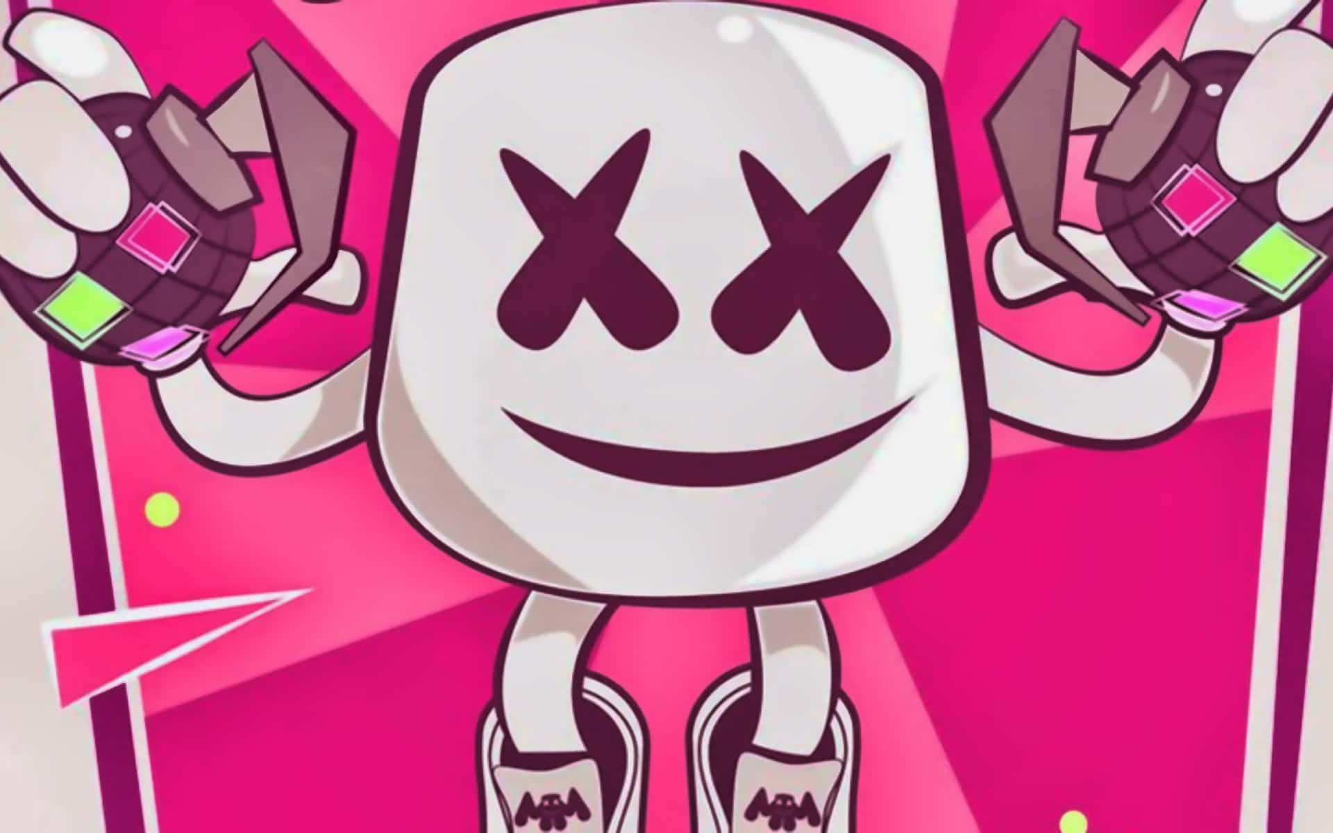 Get Ready for a Dance Party with Marshmello in Fortnite Wallpaper