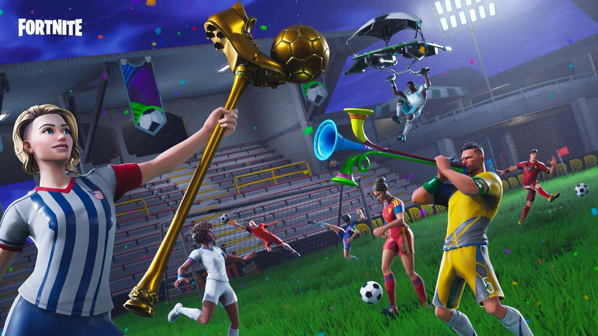 Get ready to battle with a PC designed for Fortnight: Wallpaper