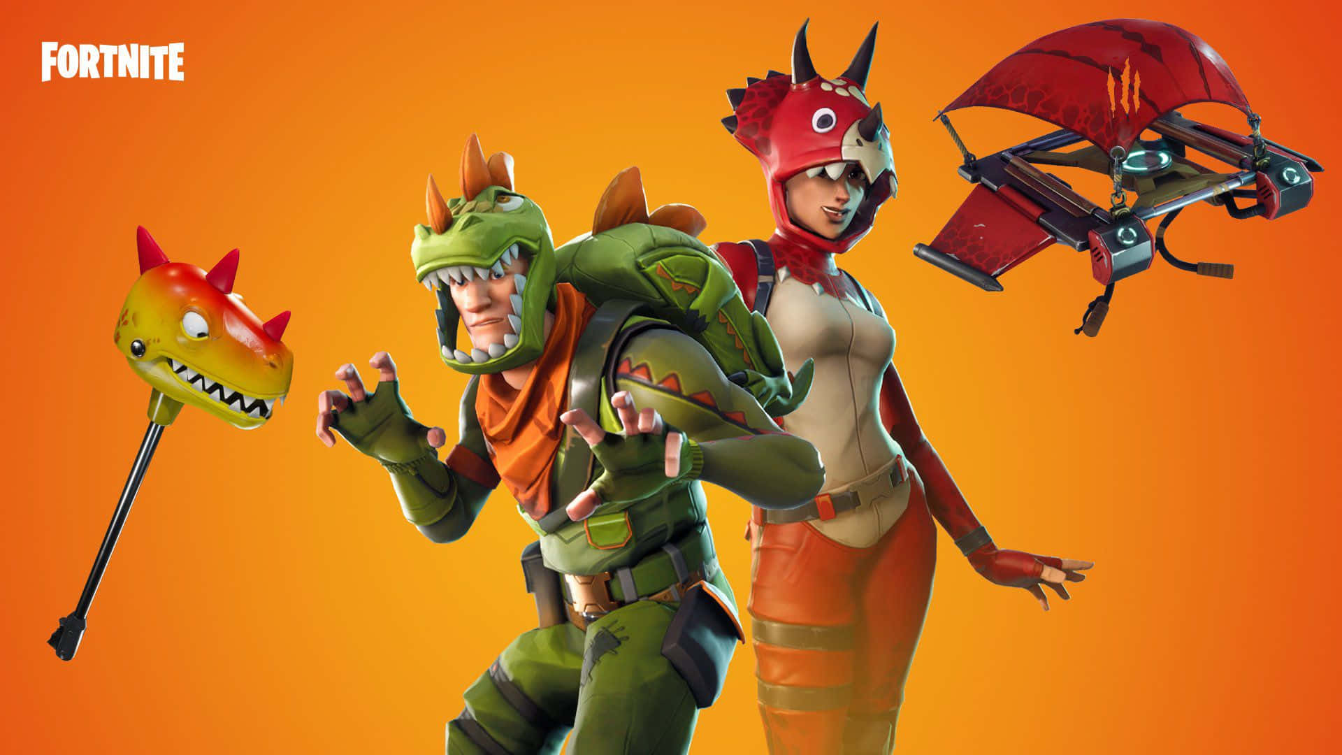 Fortnite - New Emotes And Costumes Wallpaper
